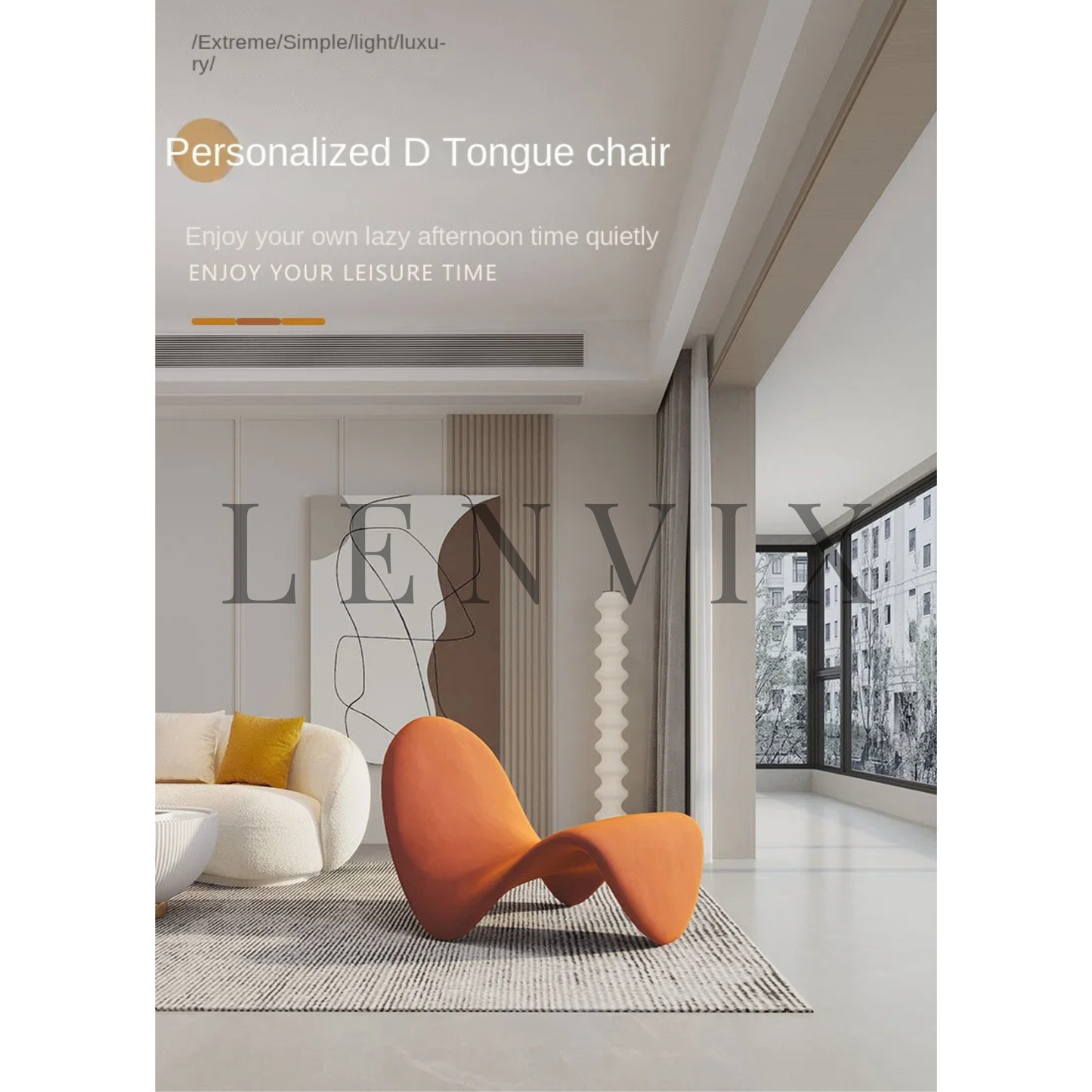 Lenvix Drift Accent Chair